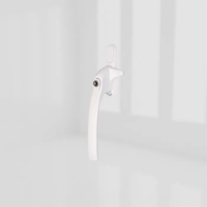 greenteQ ALPHA Cockspur Window Handle - White