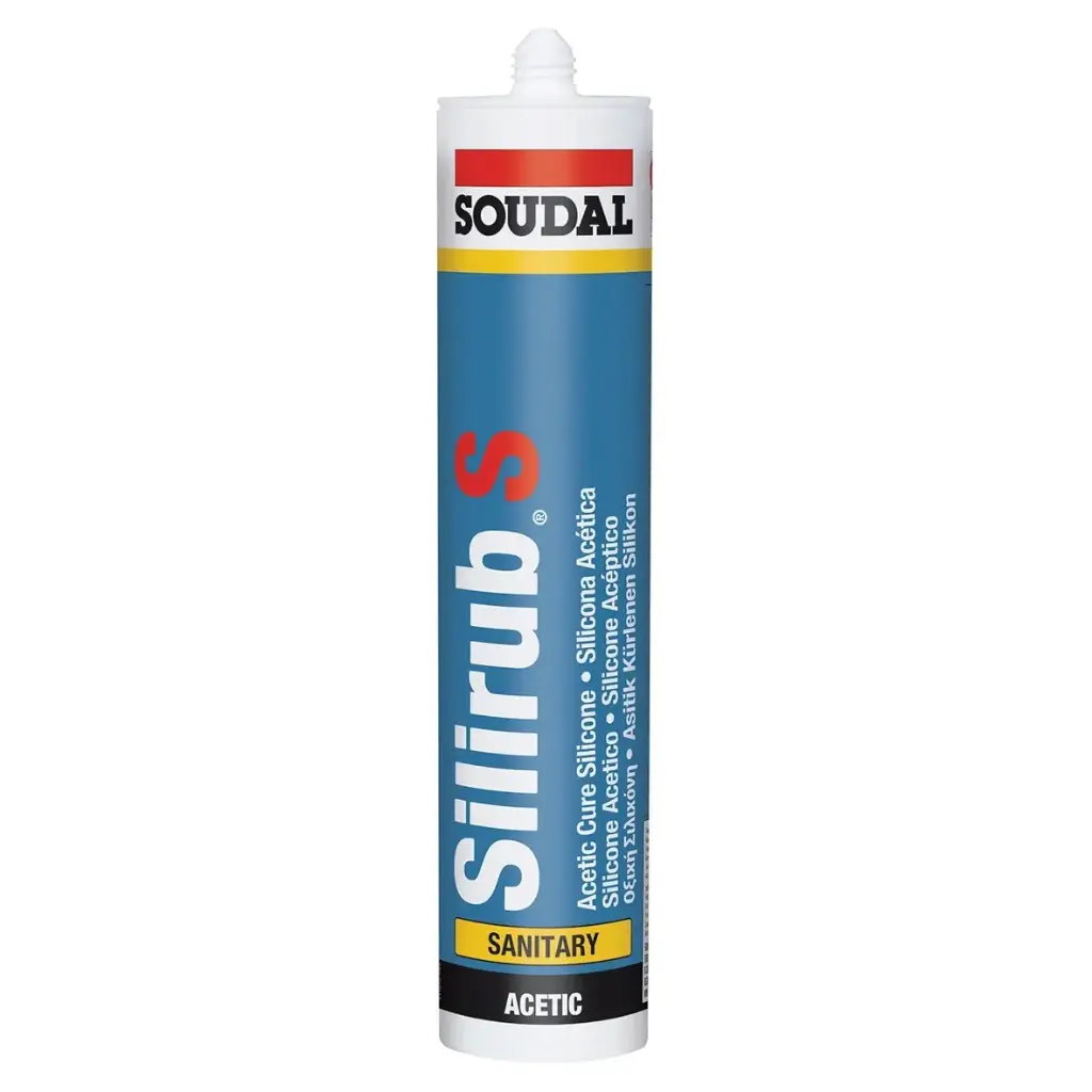 SOUDAL SILIRUB® S - White, 300ml
