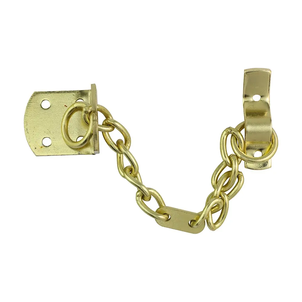 Security Door Chain - 44mm - Electro Brass