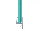 Bohle Shower Door Seals - With 180° Front Stop / 6 - 8mm Glass (2,160mm Length)