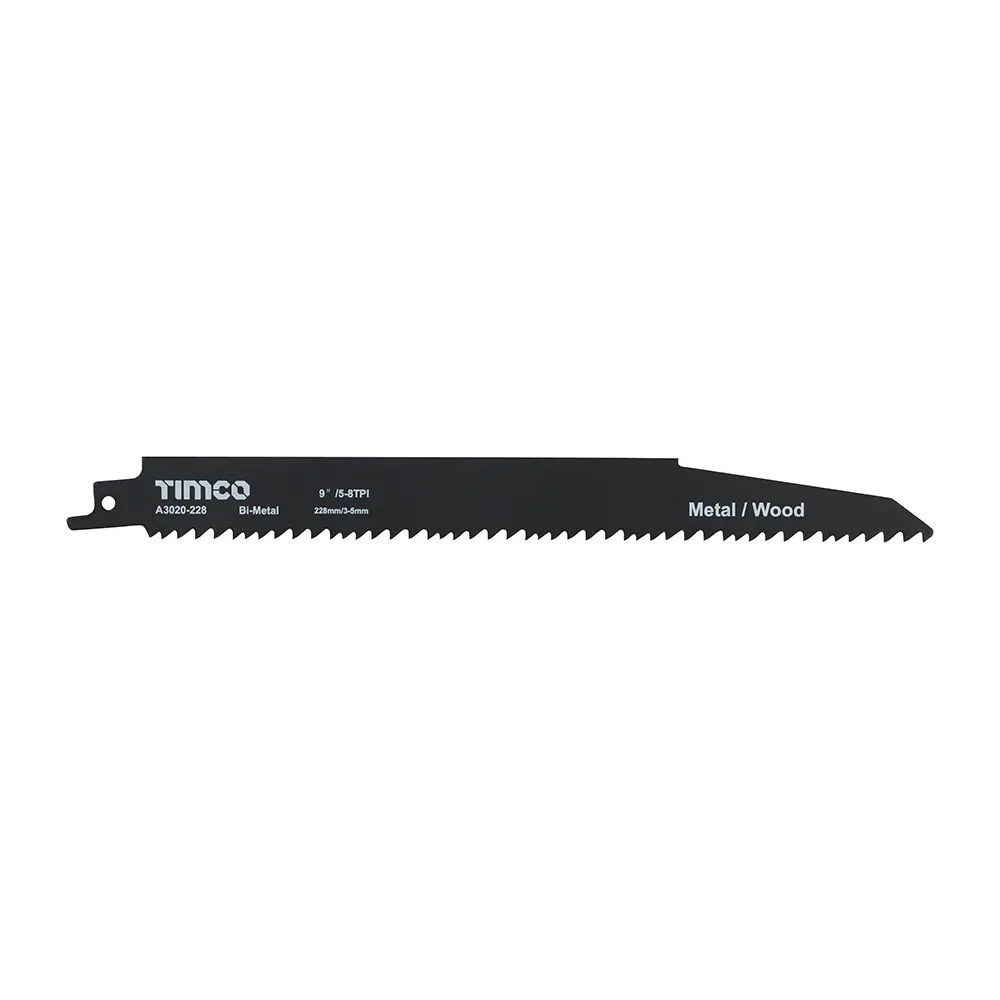 Reciprocating Saw Blades - 228mm Bi-Metal - S1110VF - Pack of 5