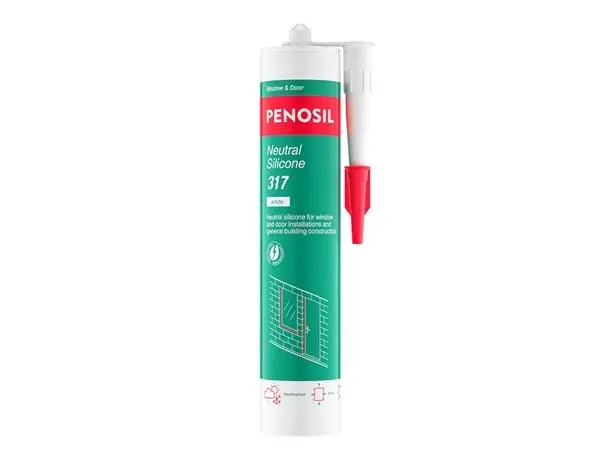 PENOSIL 317 Neutral Cure Silicone - RAL7016 Anthracite Grey, 300ml