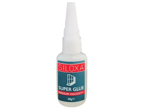 Siloxa High Performance Super Glue - 20g, Medium