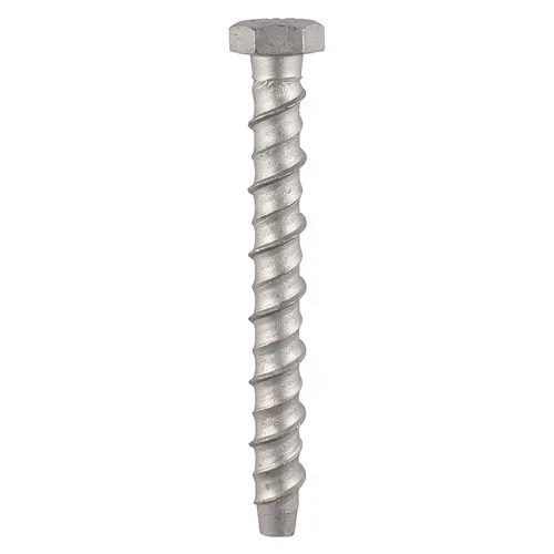Multi-Fix Masonry Bolts - 8 x 100mm - Hex - Exterior - Silver - Box of 50