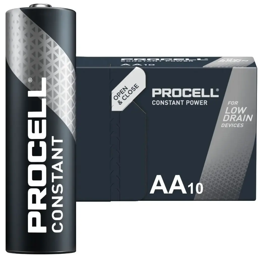 Duracell PROCELL Batteries - AA - Pack of 10