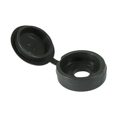 Hinged Screw Caps - Dark Grey
