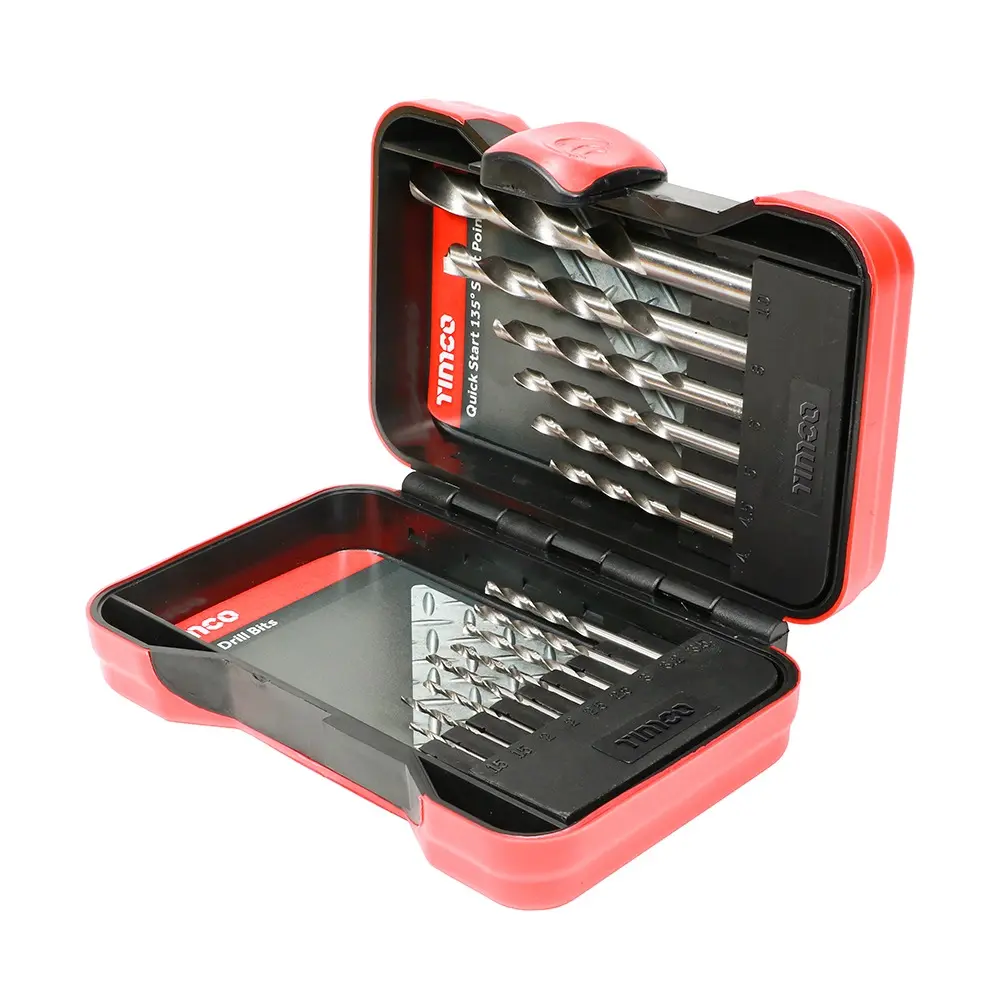 Ground Jobber Drills Set - HSS - 15pcs