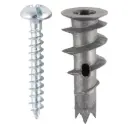 31.5mm Metal Speed Plugs & Screws - Zinc - Box of 100