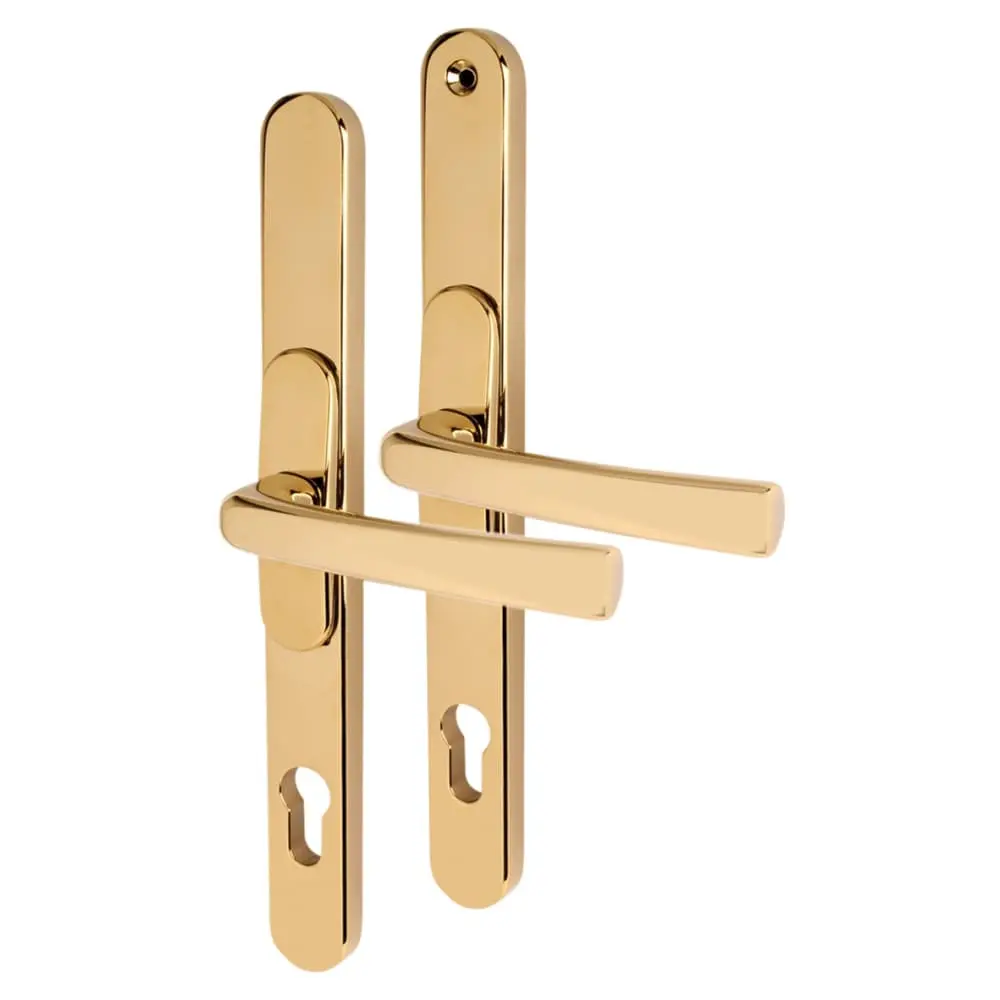 Multi-Positional Door Handle Door Handle - Polished Gold