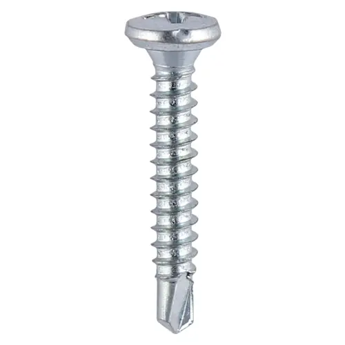 Window Fabrication Screws - Reinforced Frame - Friction Stay - Shallow Pan Countersunk - Self-Drilling - 4.8 x 23mm - Box of 1000