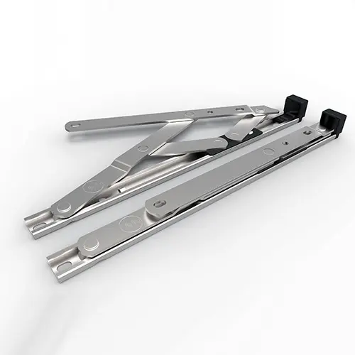 Low Stack Restricted Friction Stay Window Hinges - (13mm) - 20" Defender Top Hung Pair