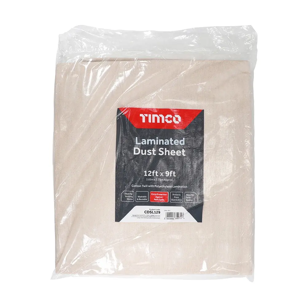 Laminated Dust Sheet - 12ft x 9ft