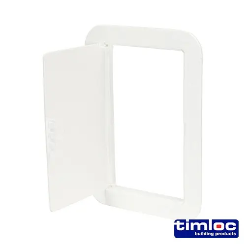 Timloc Access Panel - Plastic - 155 x 235mm - Hinged, White