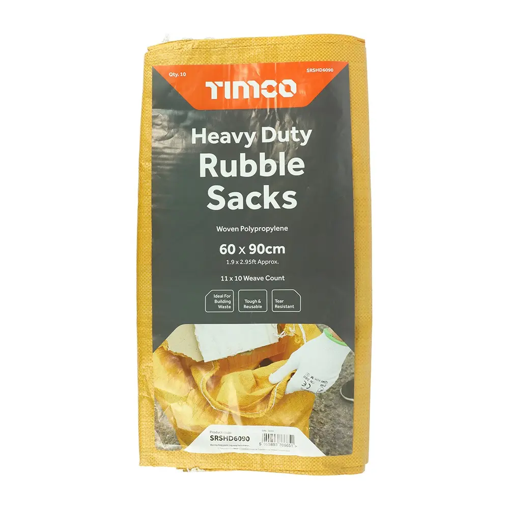 Rubble Sacks - Heavy Duty - Pack of 10