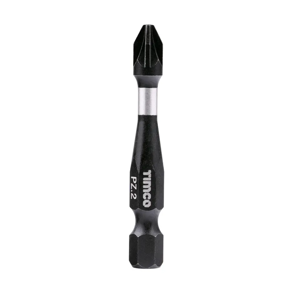 Impact Driver Bits - PZ No.2 x 50 - Pack of 5