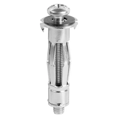 Metal Cavity Anchors - M4 x 45 (50mm Screw) - Zinc