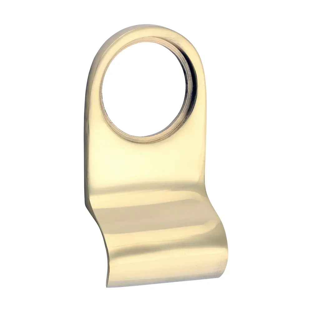 Cylinder Pull - Polished Brass, 79 x 41mm
