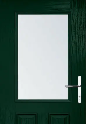 Composite Door Cassette - 9Q - Green - Half