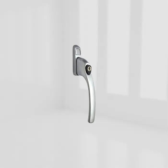 greenteQ ALPHA Espag Window Handle - Satin Chrome