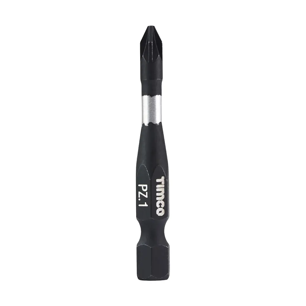 Impact Driver Bits - PZ No.1 x 50 - Pack of 5