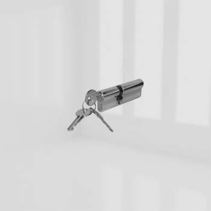 greenteQ Euro Profile Door Cylinders - Nickle - 45/55 - 6 Pin - Anti-Drill