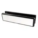 YALE Welseal 12" Letterbox - White with Black Frame, 40mm - 80mm