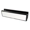 YALE Welseal 10" Letterbox - White with Black Frame, 40mm - 80mm