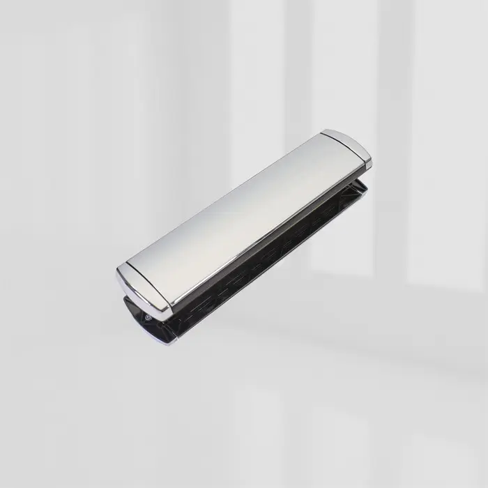 OMEGA 12" Letterbox - Polished Chrome, 40mm - 80mm