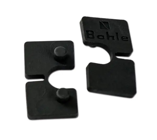 Bohle Square Clamp Fixing Inserts - 6mm Glass Inserts for 45 x 45mm Clamps