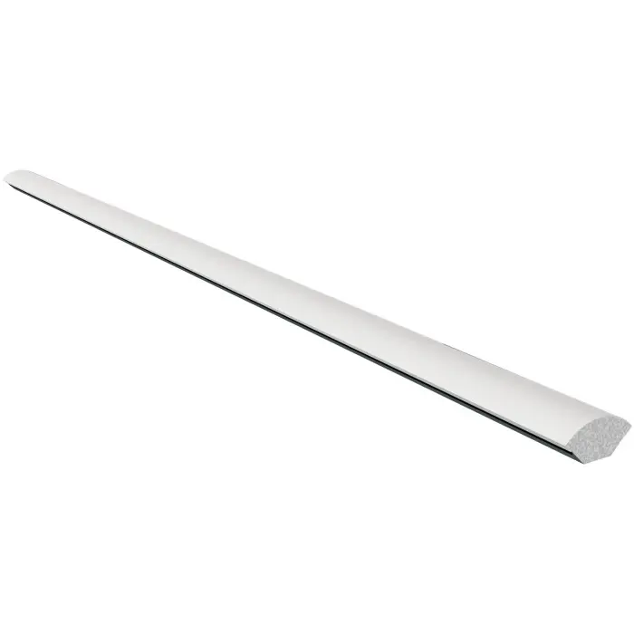 uPVC Window Trims - 12mm Quadrant - White - 5m