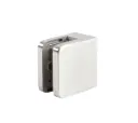 Bohle Square Clamp Fixing - 45 x 45mm - Brushed Stainless Steel for Square Tube, Box of 4 Clamps