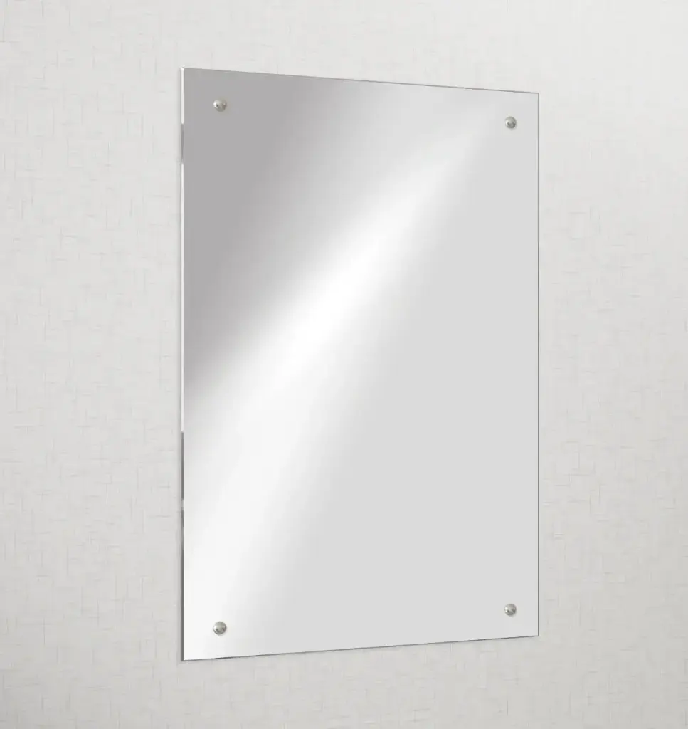 Pre-Cut 6mm Mirror - 450mm x 600mm - Polished Edges