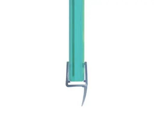 [BO5281095] Bohle Shower Door Seals - With Short Sealing Lip / 6 - 8mm (2,500 Length)