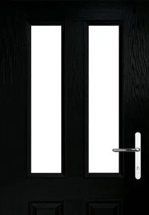 [9N-Black] Composite Door Cassette - 9N - Black - Half