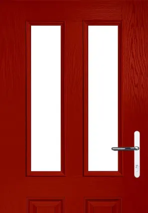 [9N-Red] Composite Door Cassette - 9N - Red - Half
