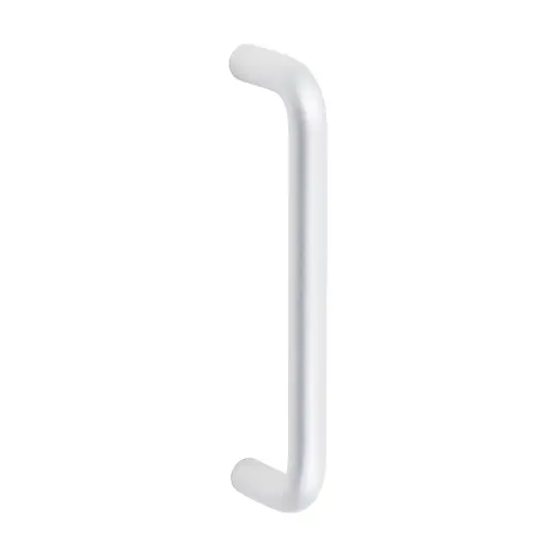 [TIM-725098BX] D Shaped Cabinet Handle - 100mm, Satin Anodised Aluminium