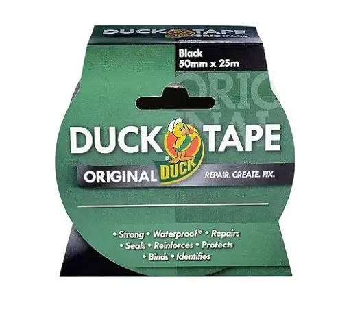 [SIL-DUCKSILV-EXTRA] Duck Tape Original - Silver - Extra Strong, 50mm x 25m