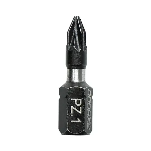 [TIM-1PZ25X6] Impact Driver Bits - PZ No.1 x 25 - Pack of 10