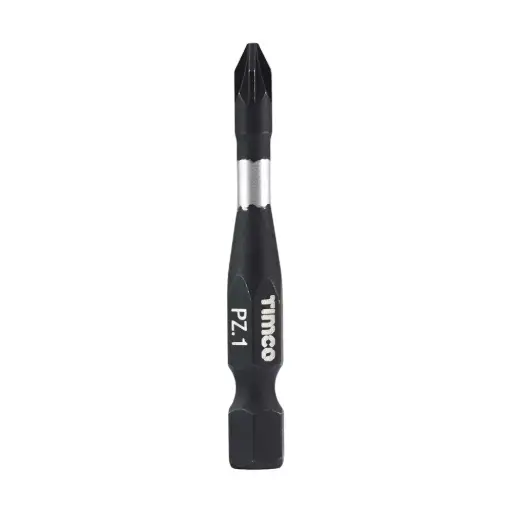 [TIM-1PZ50X6] Impact Driver Bits - PZ No.1 x 50 - Pack of 5