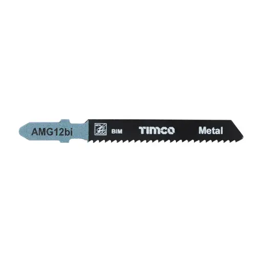 [TIM-AMG12BI] Jigsaw Blades - Metal Cutting - Bi-Metal - T118BF, Pack of 5