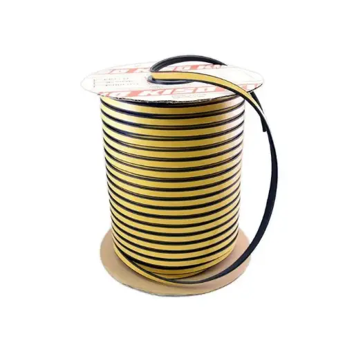 [KISO-9x3-DG] KISO EPDM 'Dry Glaze' Profile Tape - 9mm x 3mm - 141 Profile