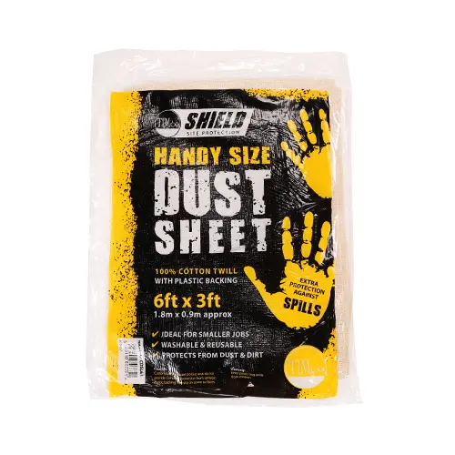 [TIM-CDSL63] Laminated Dust Sheet - 6ft x 3ft - Handy Size