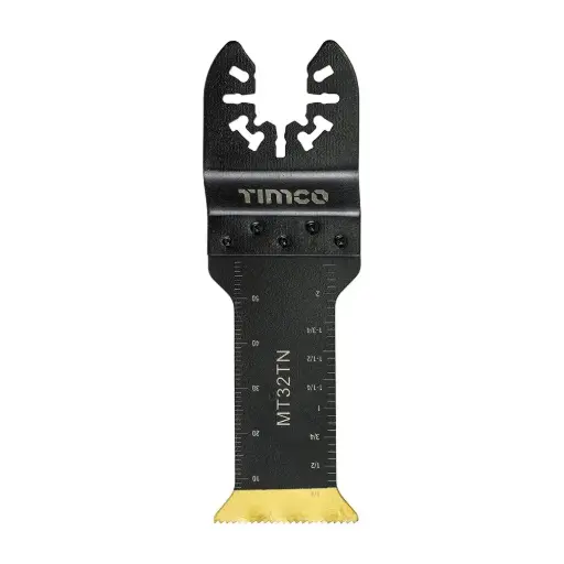 [TIM-MT32TN] Long Life Multi-Tool Blades - Straight - for Wood / Metal - 32mm Pack of 1