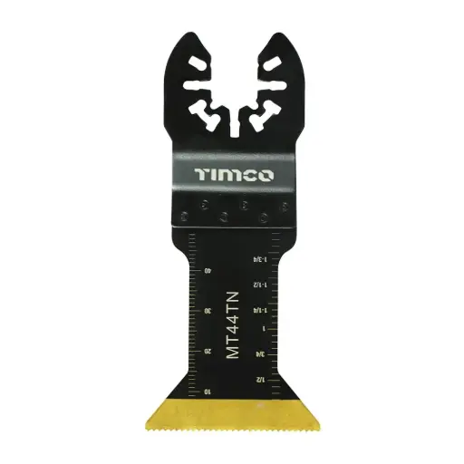 [TIM-MT44TN] Long Life Multi-Tool Blades - Straight - for Wood / Metal - 44mm Pack of 1