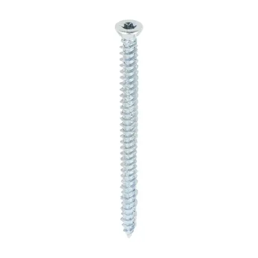 [TIM-00100TCONZ] Multi-Fix Concrete Screws - Countersunk - 7.5 x 100mm - Box of 100 - Zinc