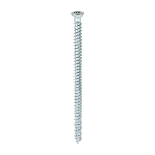[TIM-00120TCONZ] Multi-Fix Concrete Screws - Countersunk - 7.5 x 120mm - Box of 100 - Zinc