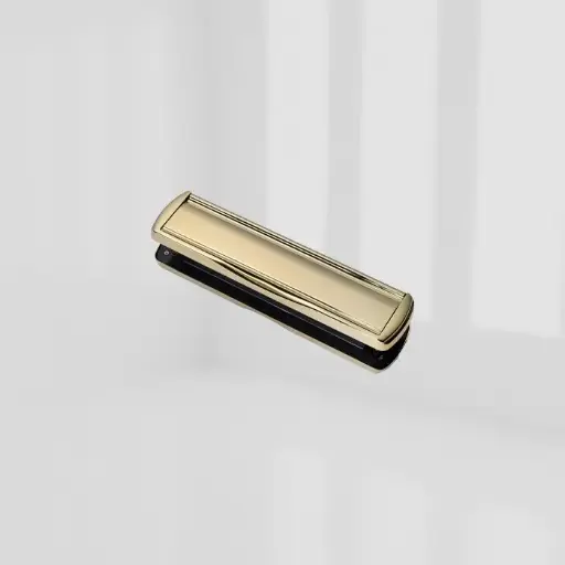 [2QBX0005] OMEGA 12" Letterbox - PVD Gold, 40mm - 80mm