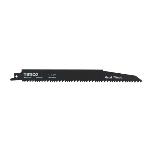 [TIM-A3020-228] Reciprocating Saw Blades - 228mm Bi-Metal - S1110VF - Pack of 5