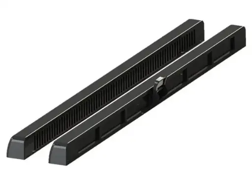 [WHIZ-TV3000BLKBLK] Slot (Trickle) Vents - Black / Black - 305mm - Easyvent