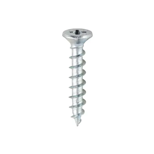 [TIM-204Z] Window Fabrication Screws - Countersunk with Ribs - Gimlet Point - 4.3 x 25mm - Box of 1000